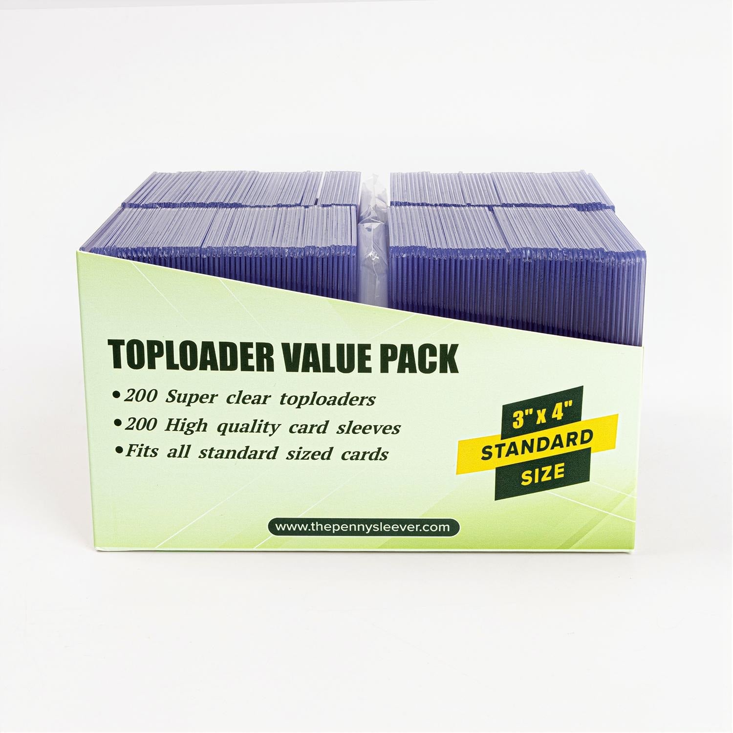 35 pt Toploader (200 count) with Sleeves COMBO Packs
