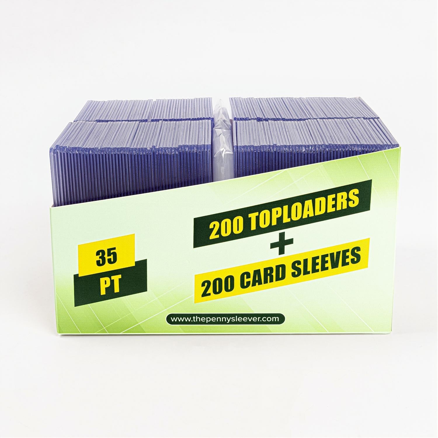 35 pt Toploader (200 count) with Sleeves COMBO Packs