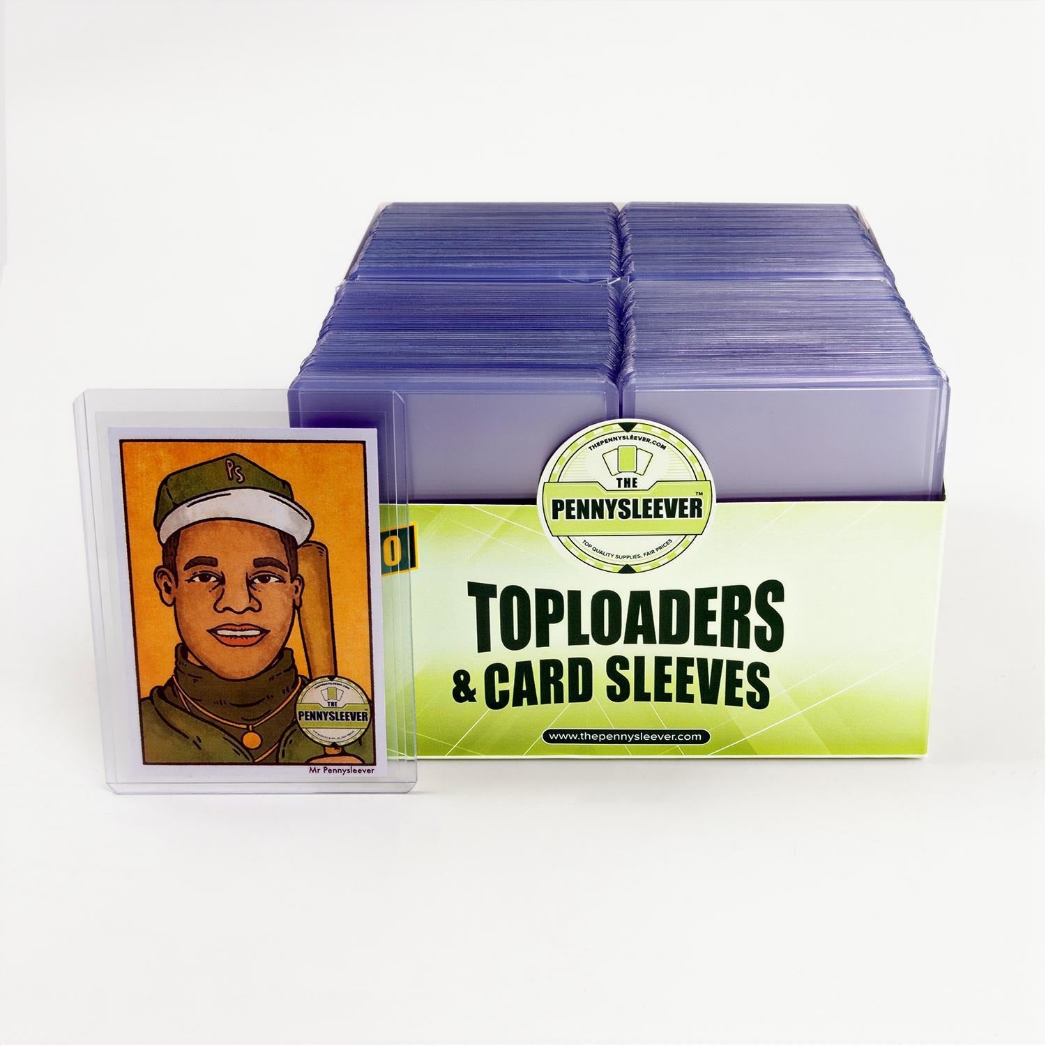 35 pt Toploader (200 count) with Sleeves COMBO Packs