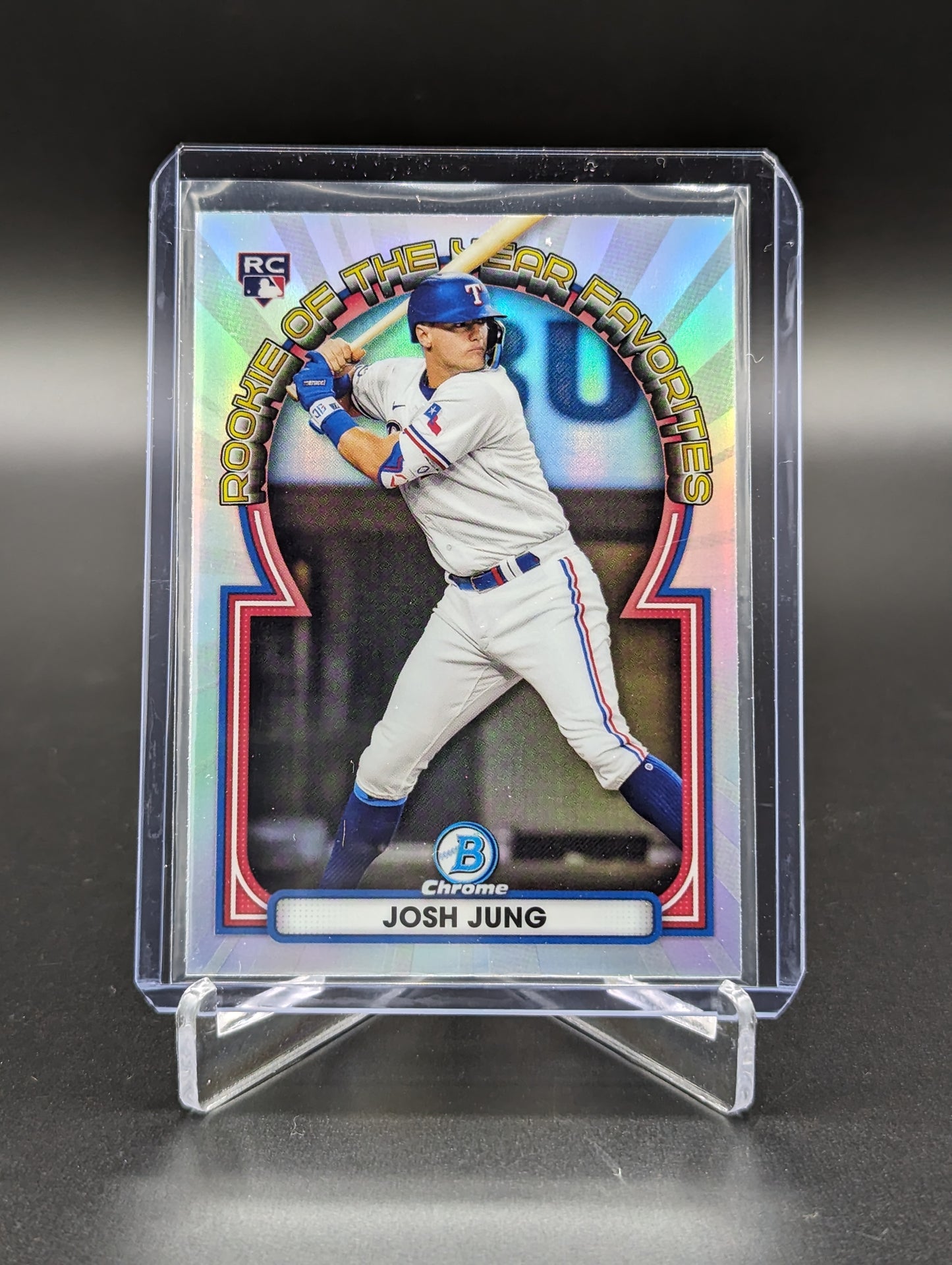 2023 Bowman Chrome ROY Favorites #ROYF-9 Josh Jung RC Rangers