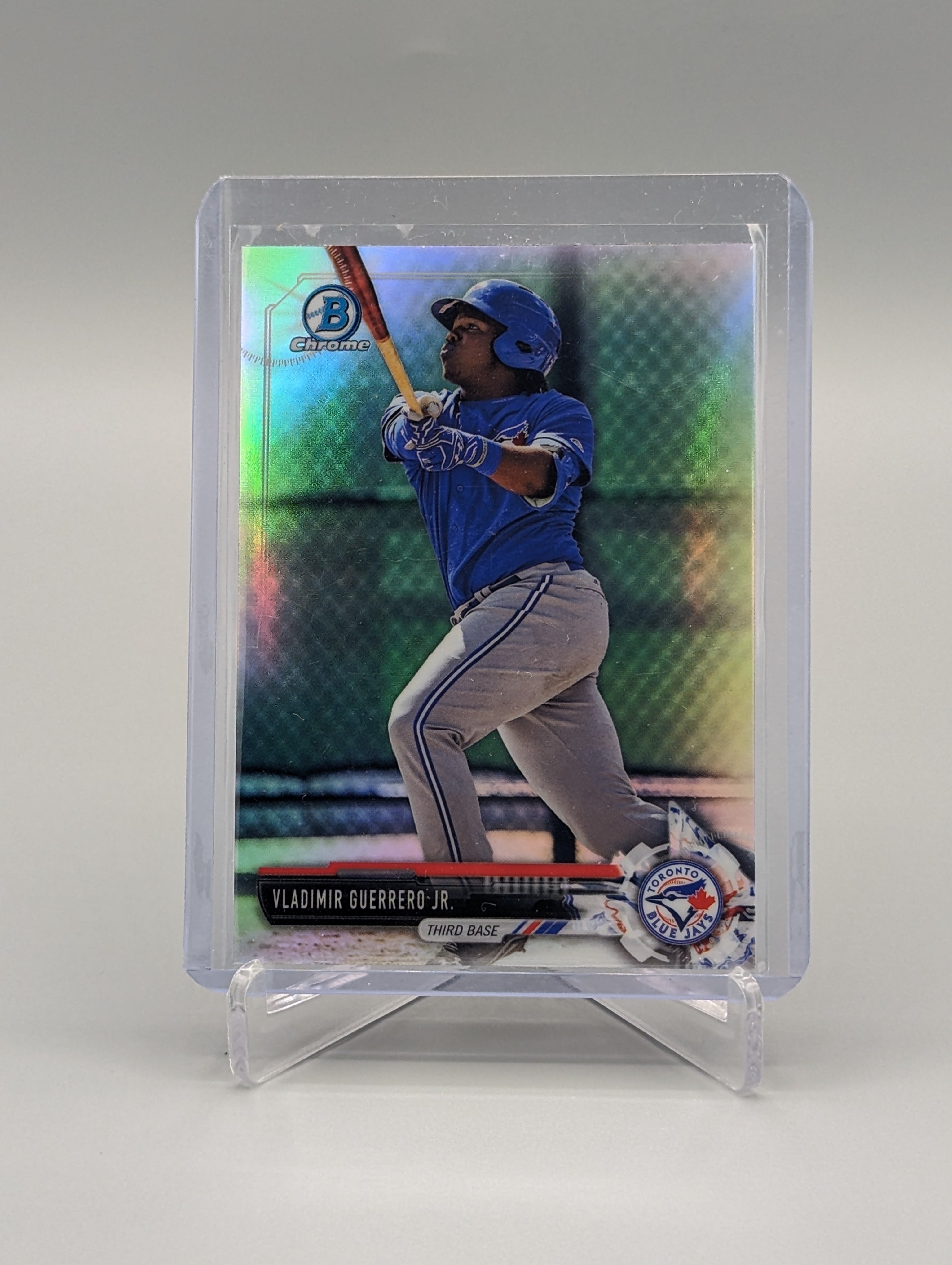 2017 Bowman Chrome Refractor #BDC-150 Vladimir Guerrero Jr Blue Jays