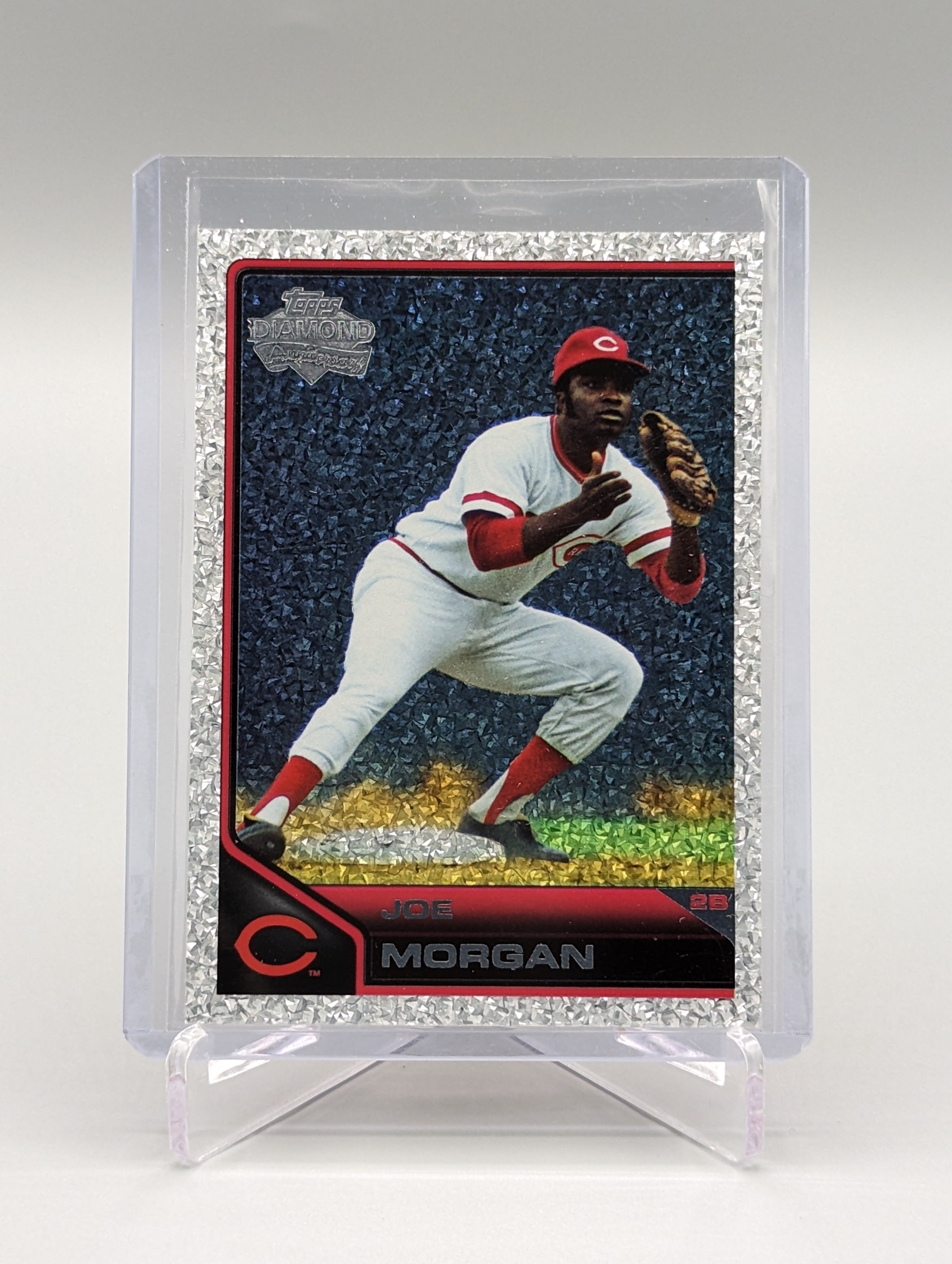 2011 Topps Lineage Diamond Anniversary Platinum Refractor #64 Joe Morgan Reds