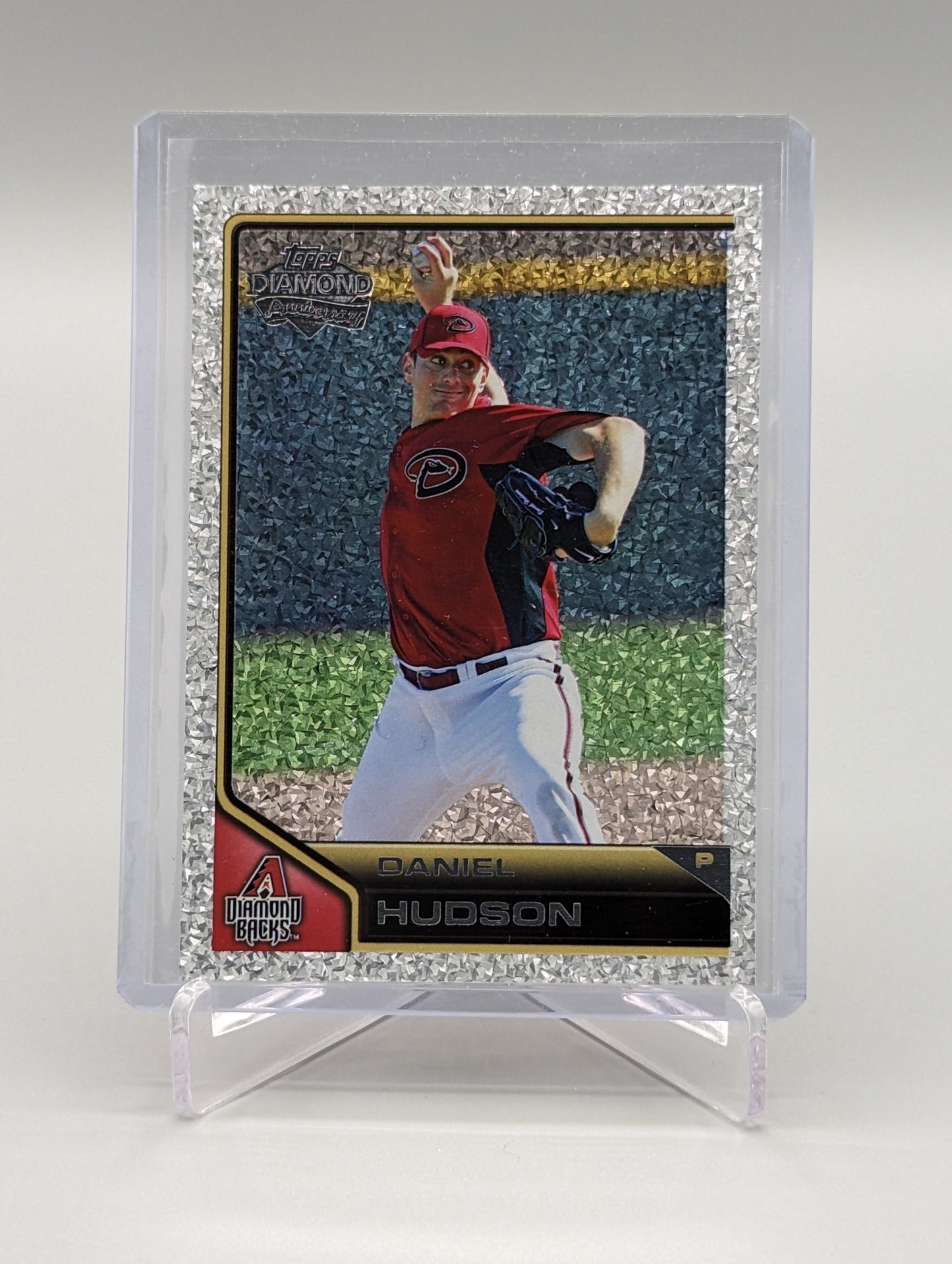2011 Topps Lineage Diamond Anniversary Platinum Refractor #188 Daniel Hudson Diamondbacks