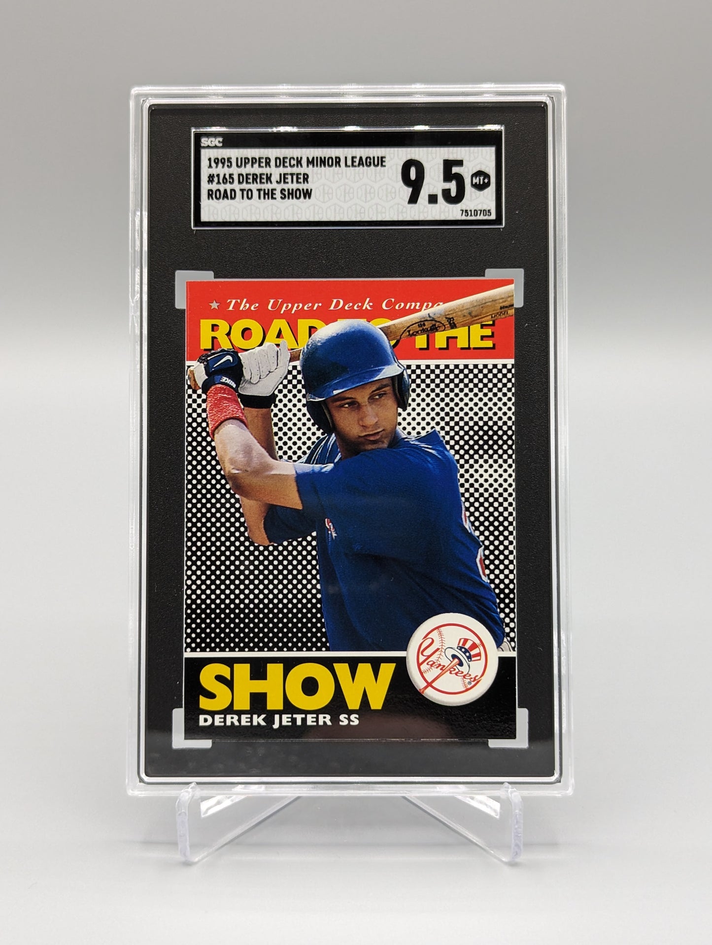 1995 Upper Deck Minor League Road To the Show #165 Derek Jeter Yankees