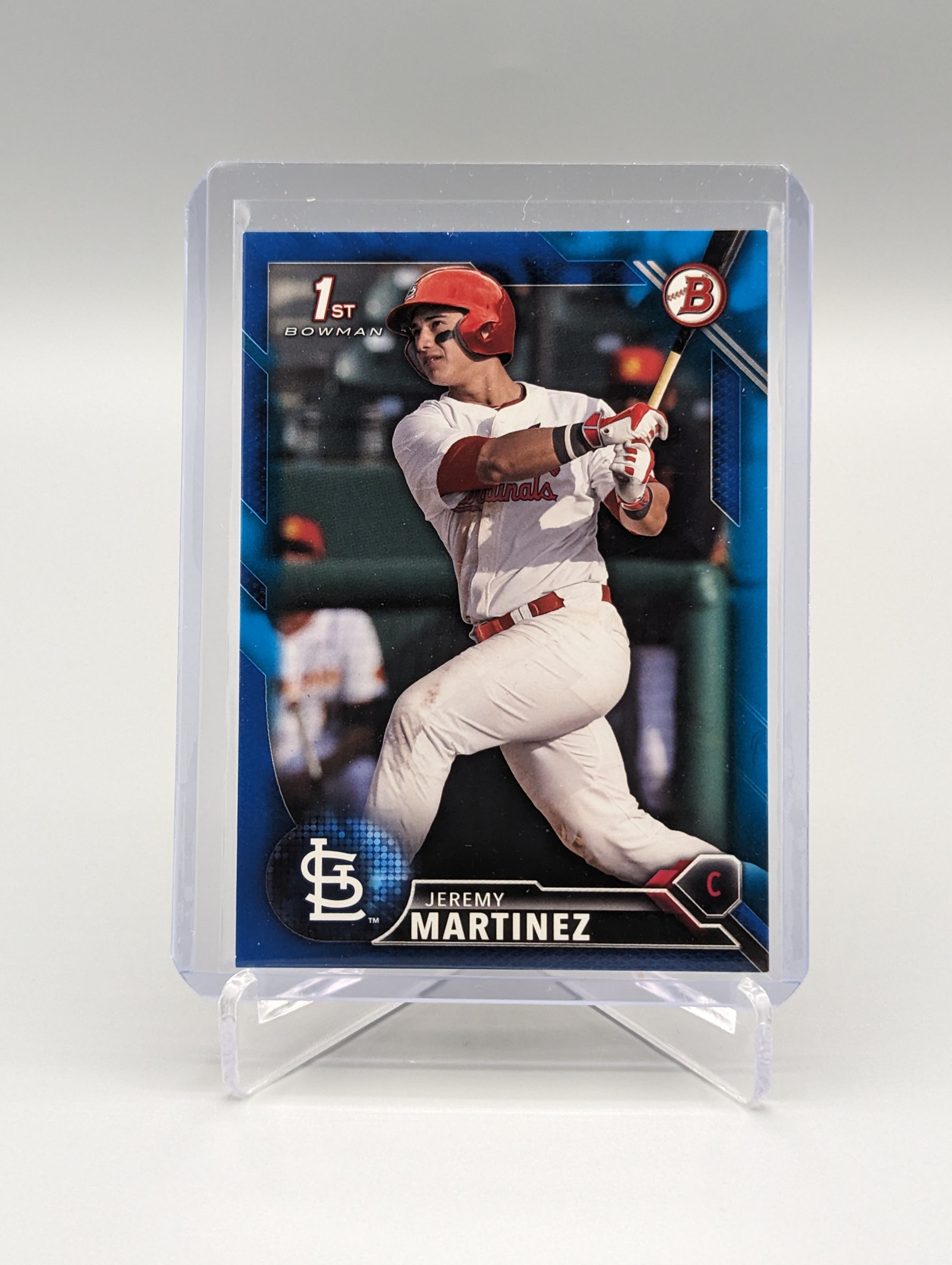 2016 Bowman Blue #BD-24 Jeremy Martinez #/150 Cardinals