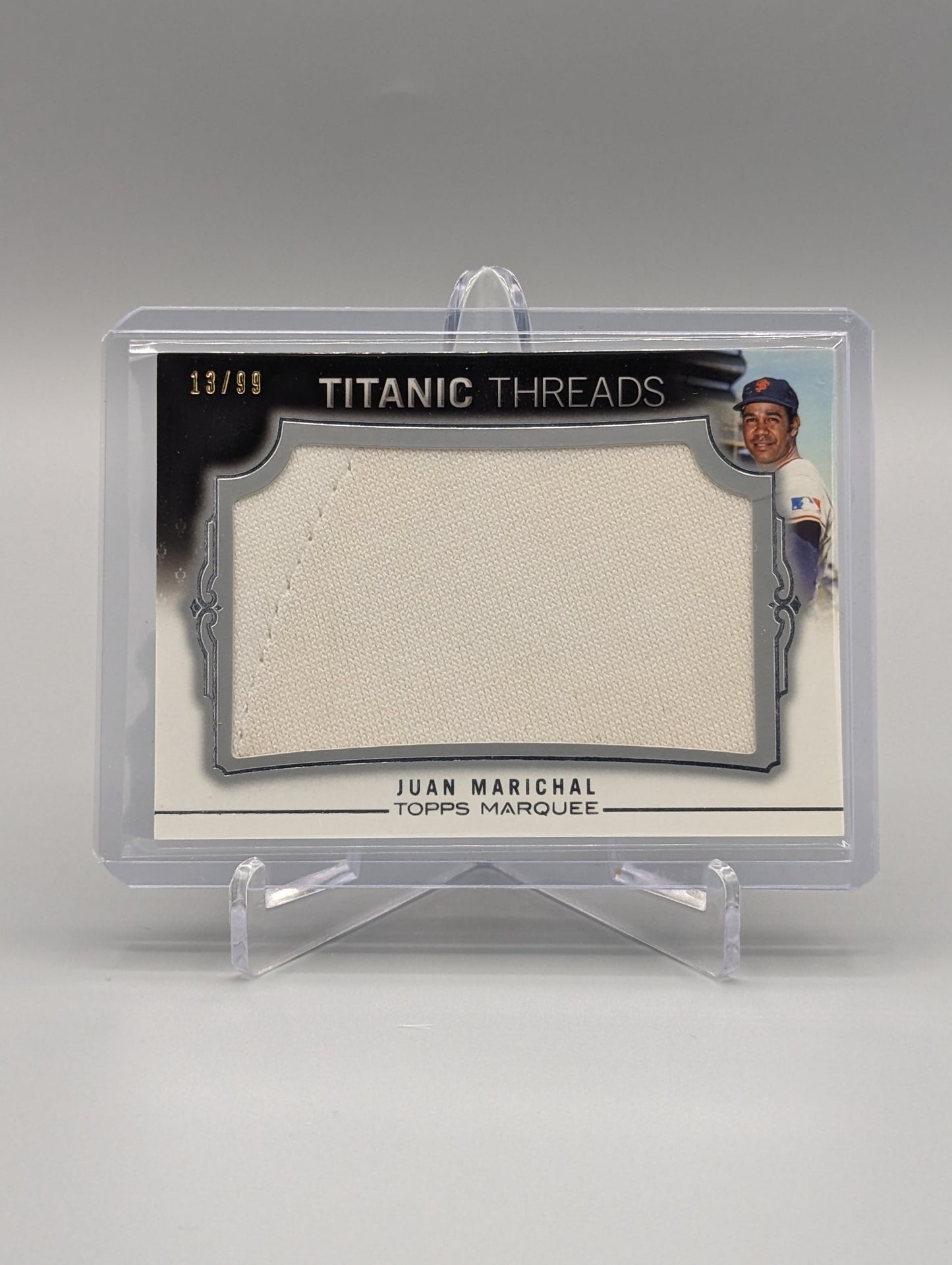 2011 Topps Marquee Titanic Threads #TTJR-23 Juan Marichal #/99 Giants