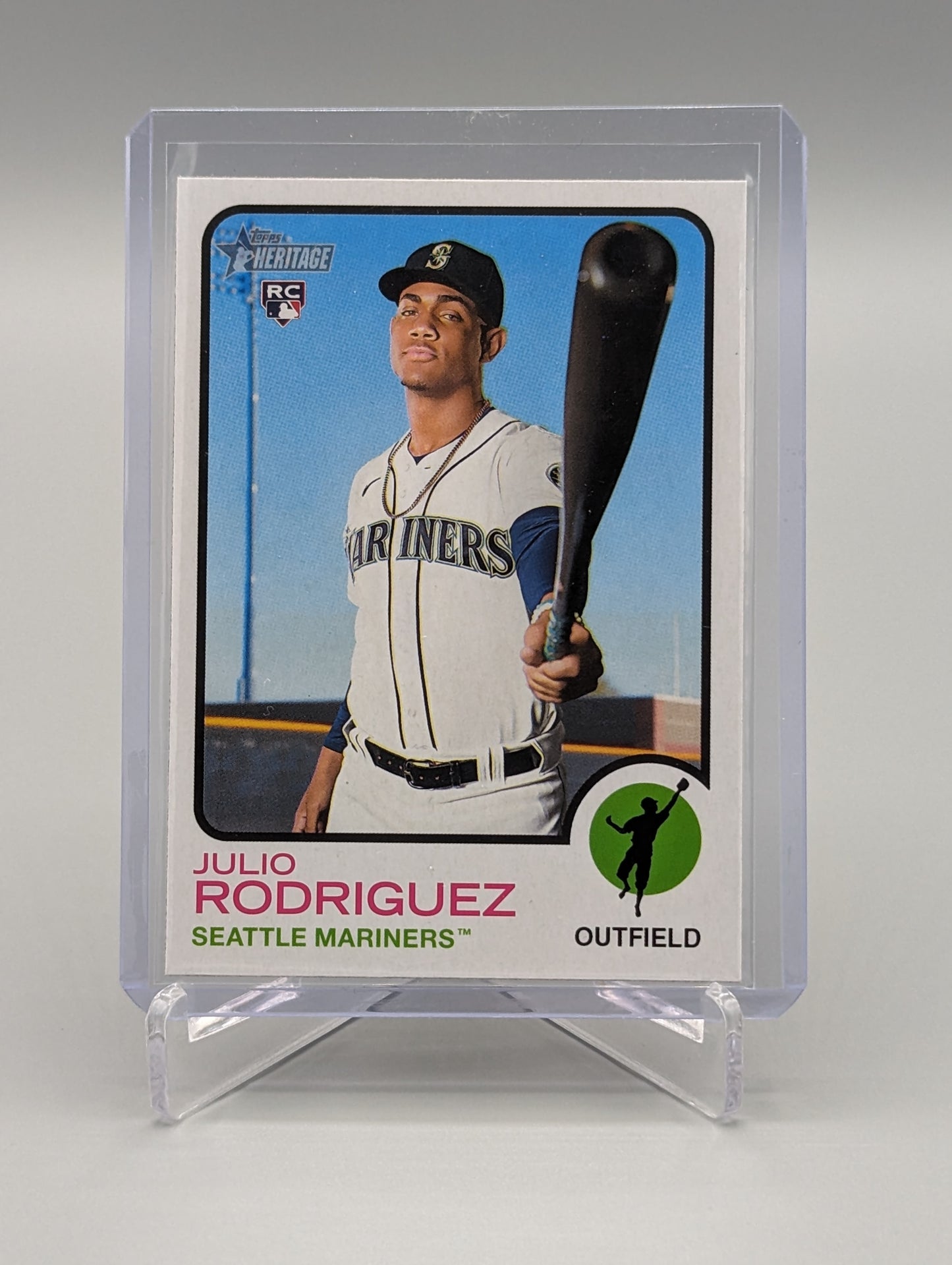 2022 Topps Heritage #700 Julio Rodriguez RC Mariners