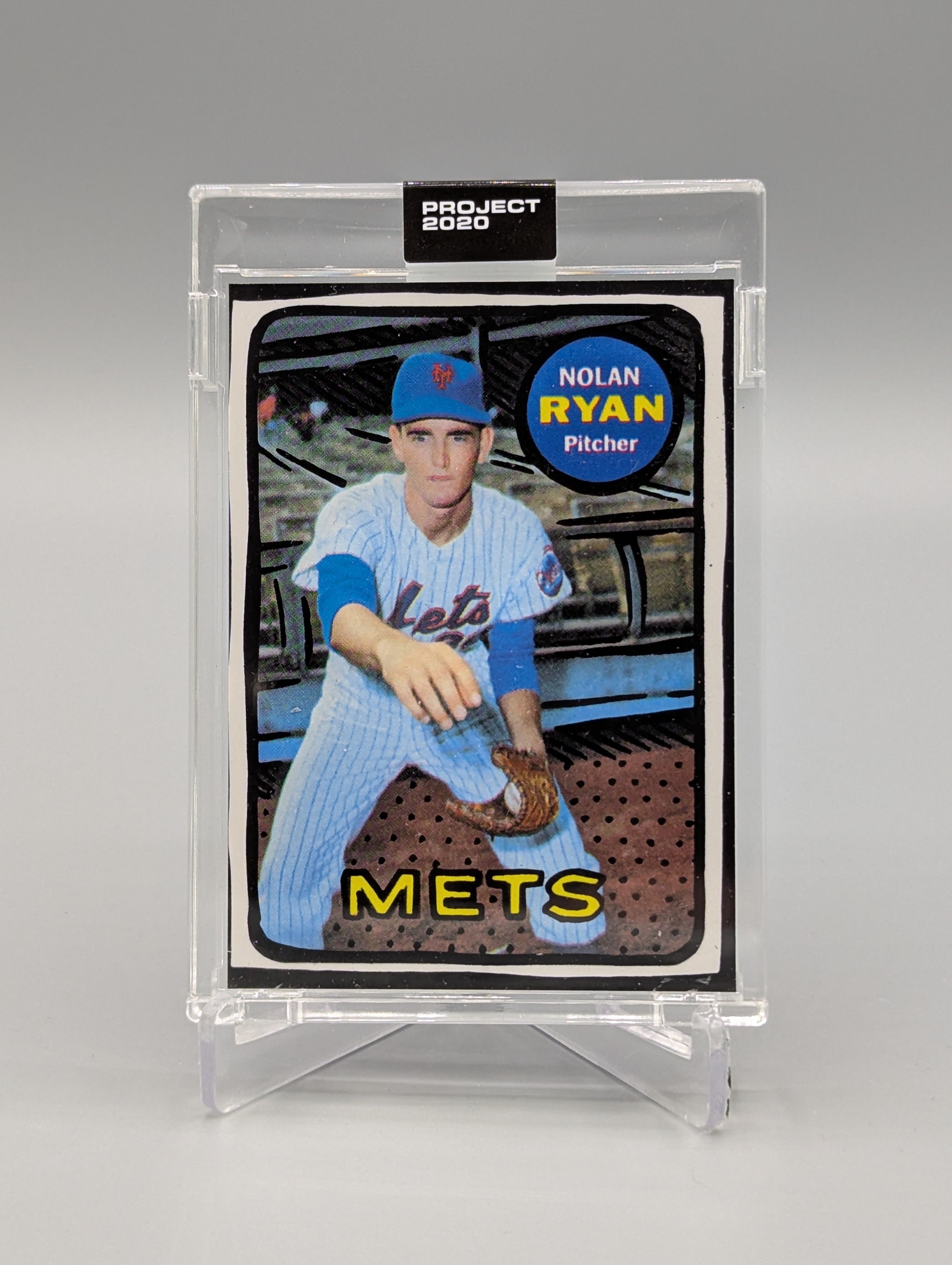 Topps Project 2020 #87 Nolan Ryan By Joshua Vides