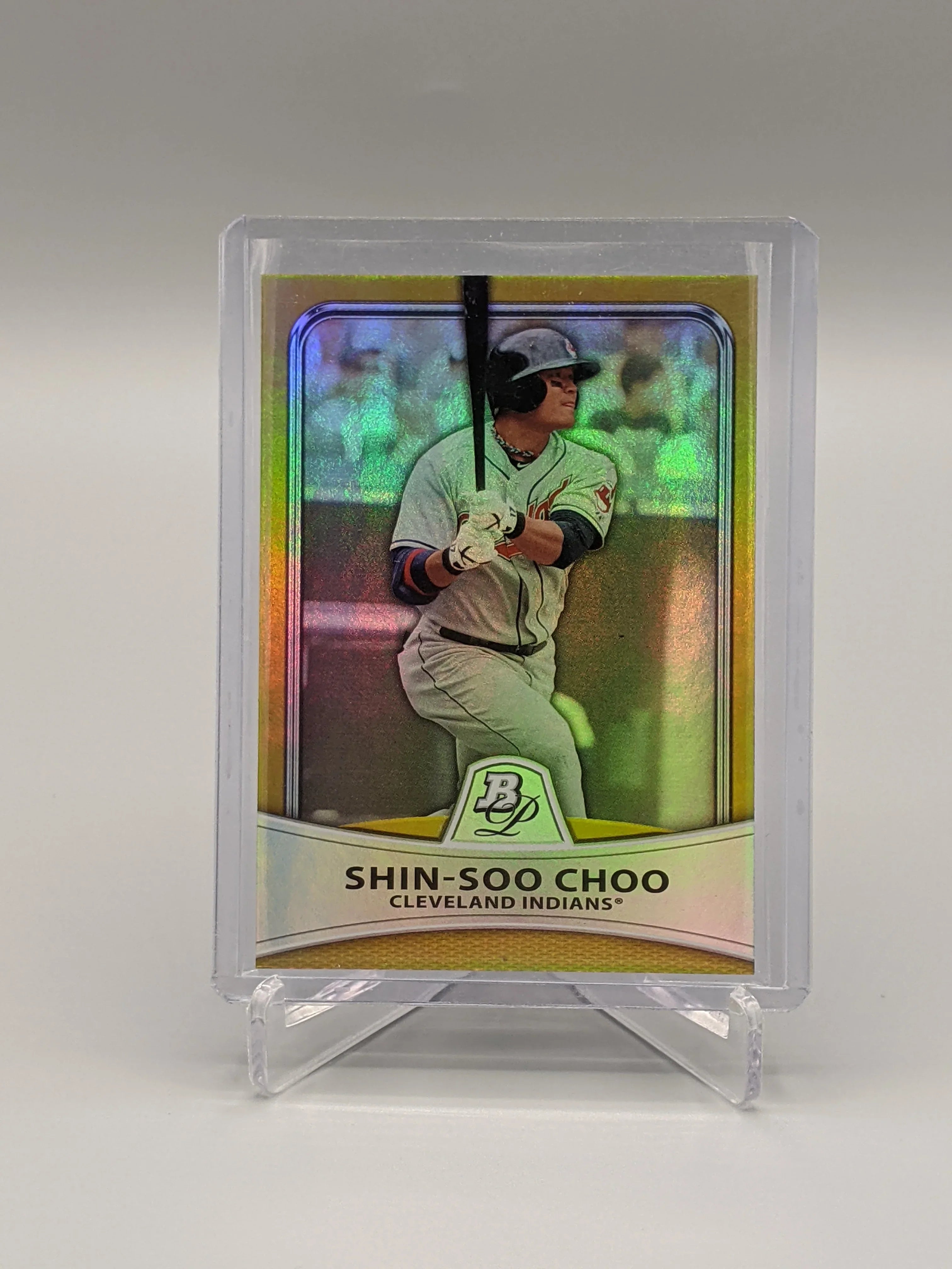 2010 Bowman Platinum Gold Shin-Soo Choo Indians