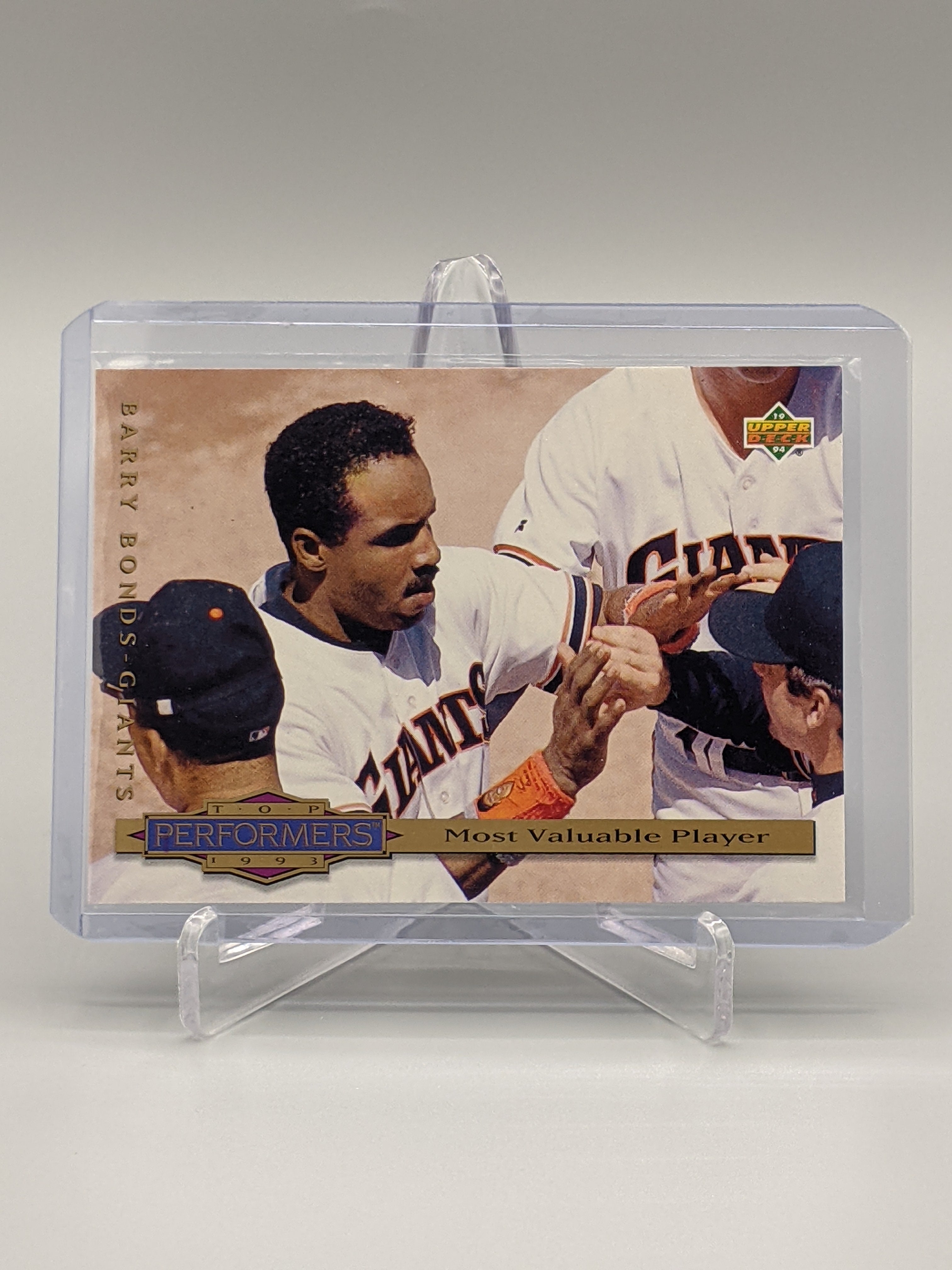 1994 Collector's Choice Top Performers Complete Set (10) Cards