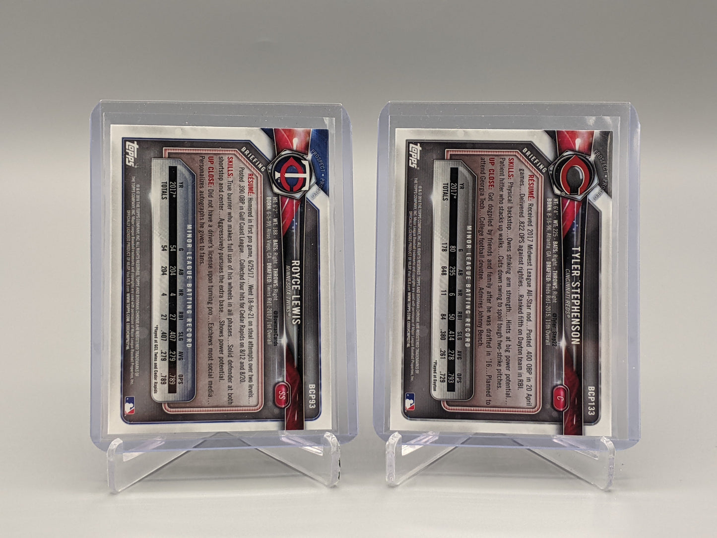 2018 Bowman Chrome Prospects Lot Pache, Jimenez (5 Cards) Crdinals Braves White Sox