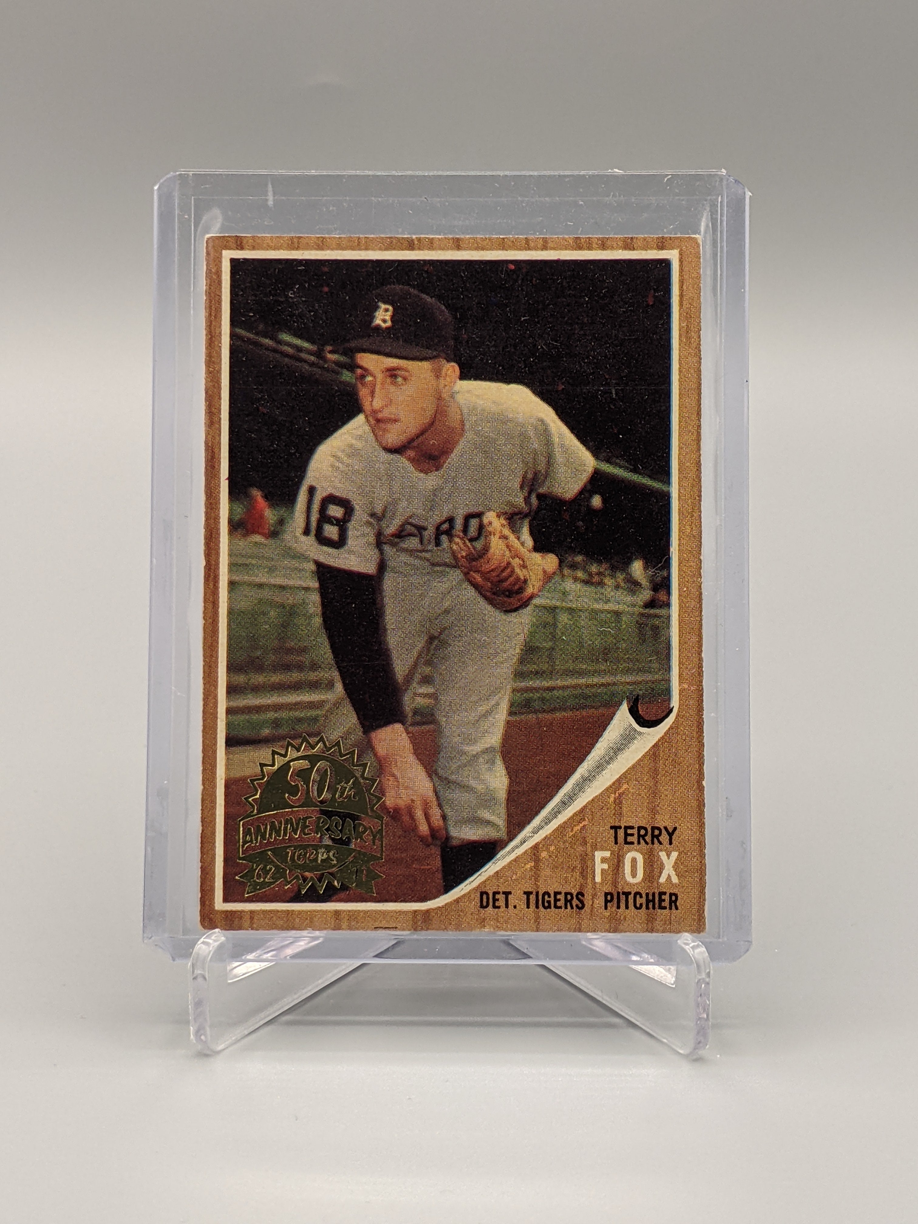 2011 Topps Heritage 50th 1962 Buyback #196 Terry Fox