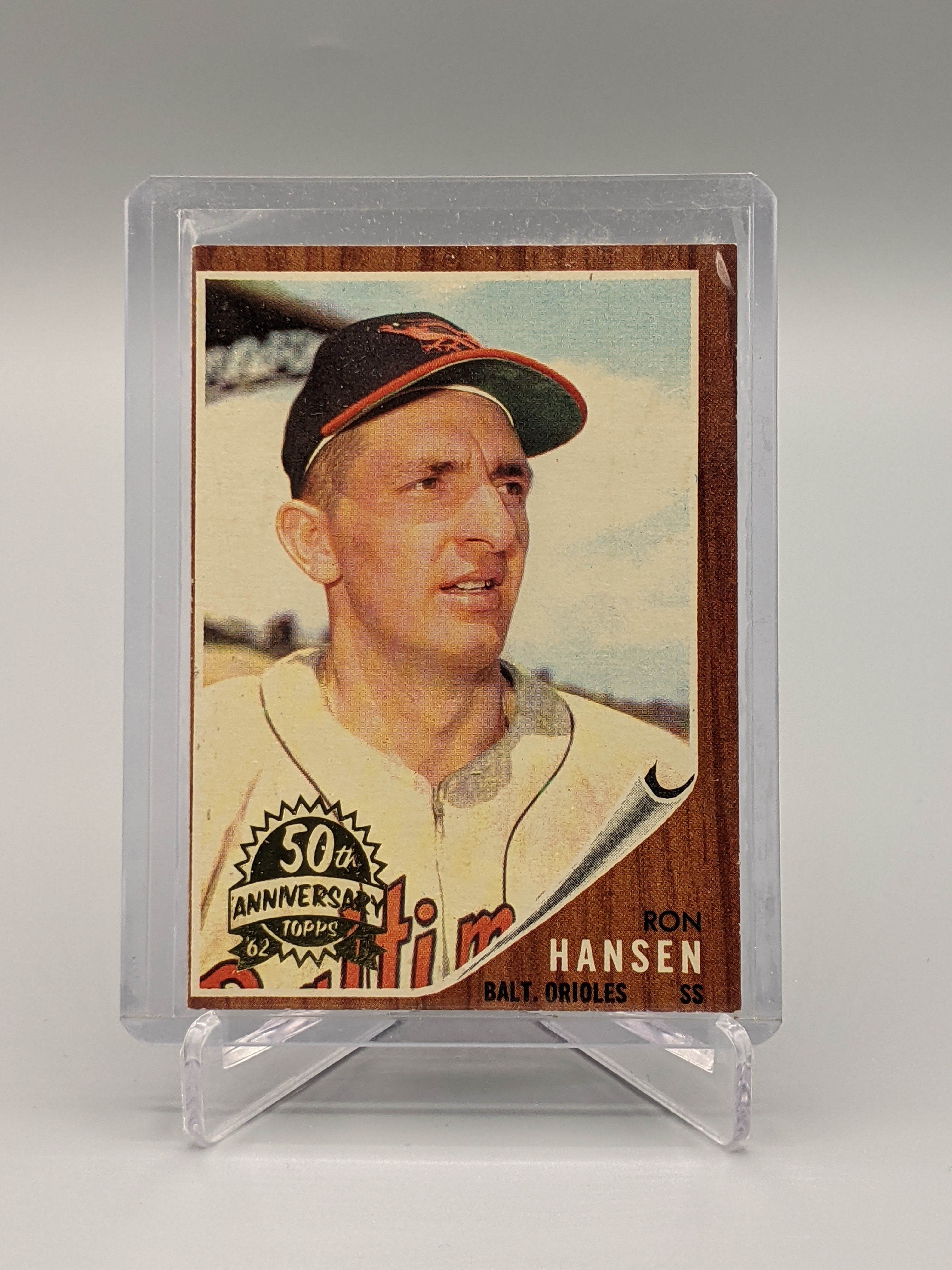 2011 Topps Heritage 50th 1962 Buyback #245 Ron Hansen