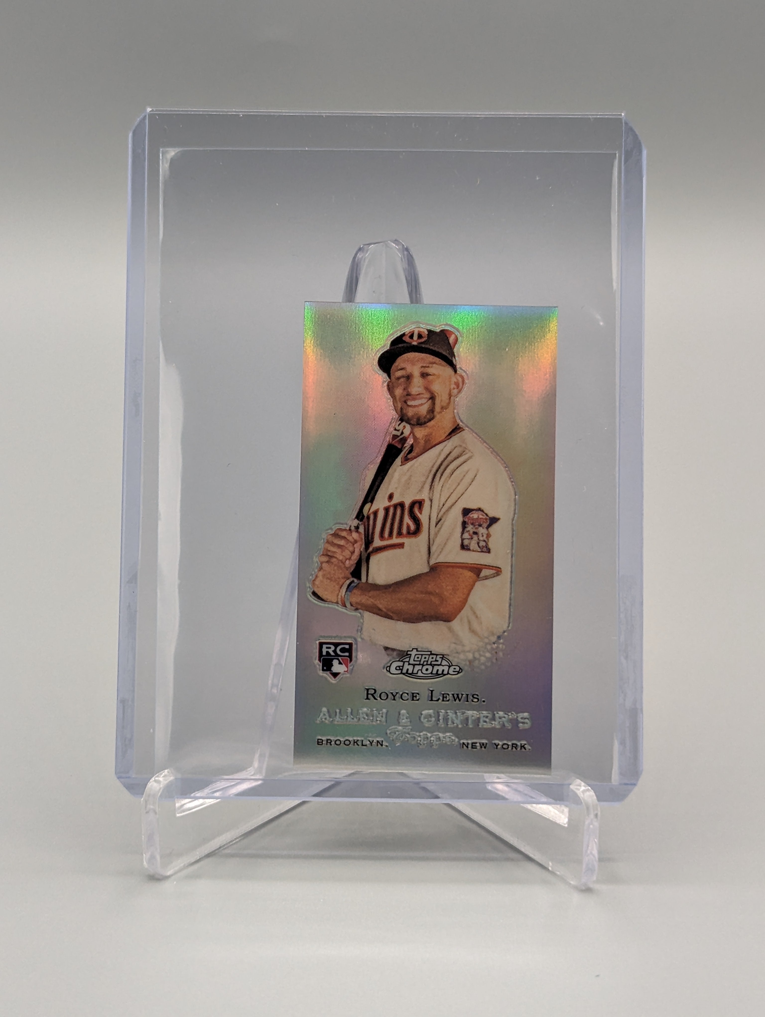 2022 Topps Allen & Ginter Chrome Mini Variation #RDV-13 Royce Lewis RC Twins