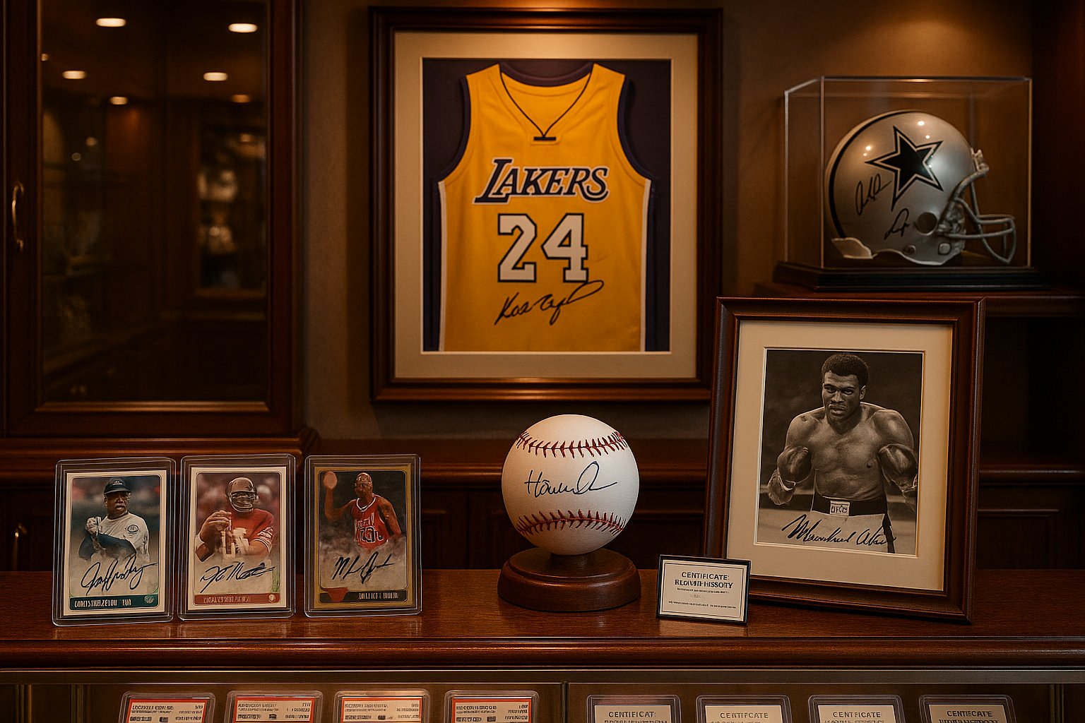 Autograph Cards & Memorabilia