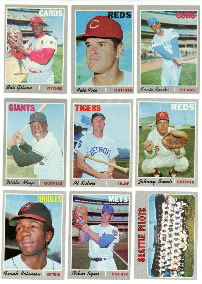 1970 TOPPS BASEBALL COMPLETE SET BREAK – 10 CARDS PER BOX! INCLUDES A HOFER AND HIGH NUMBER!