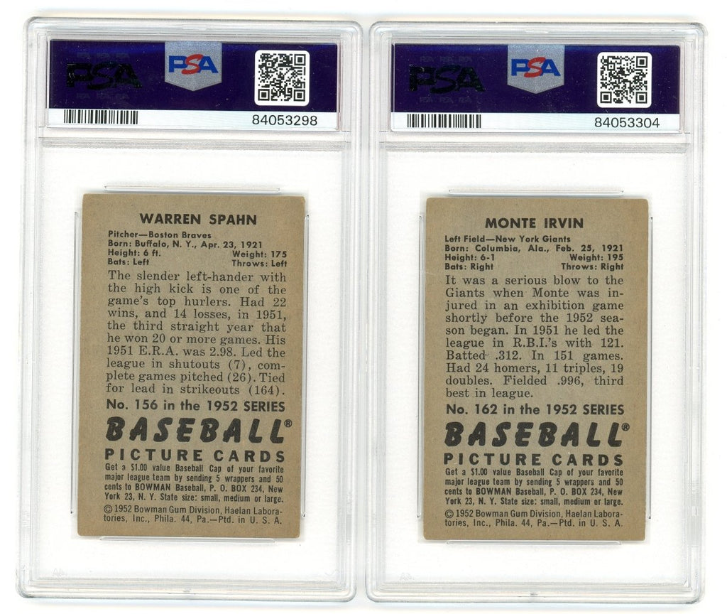 1952 BOWMAN BASEBALL COMPLETE GRADED SET BREAK - 2 GRADED CARDS PER BOX!