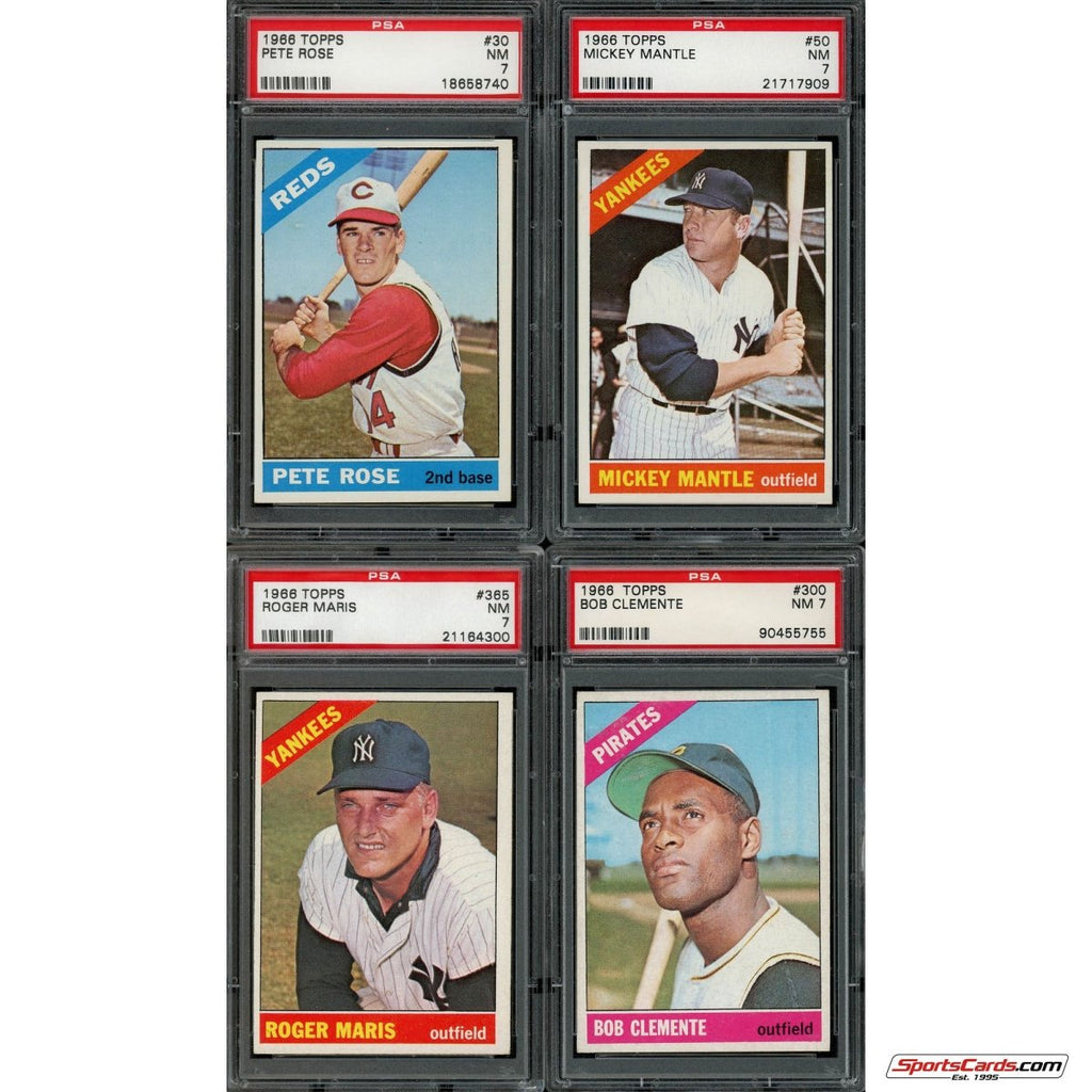 1966 Topps Baseball Complete Graded Set Break - (1) PSA 7 or Better Graded Card Per Box!