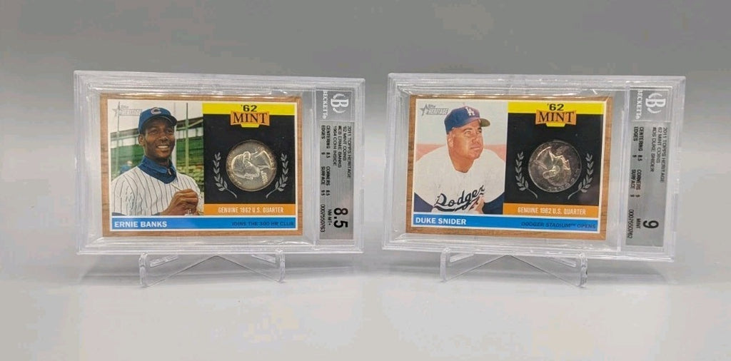 2011 Topps Heritage 62 Mint Coin Complete Set BGS Most Pop 1  (20 Cards)