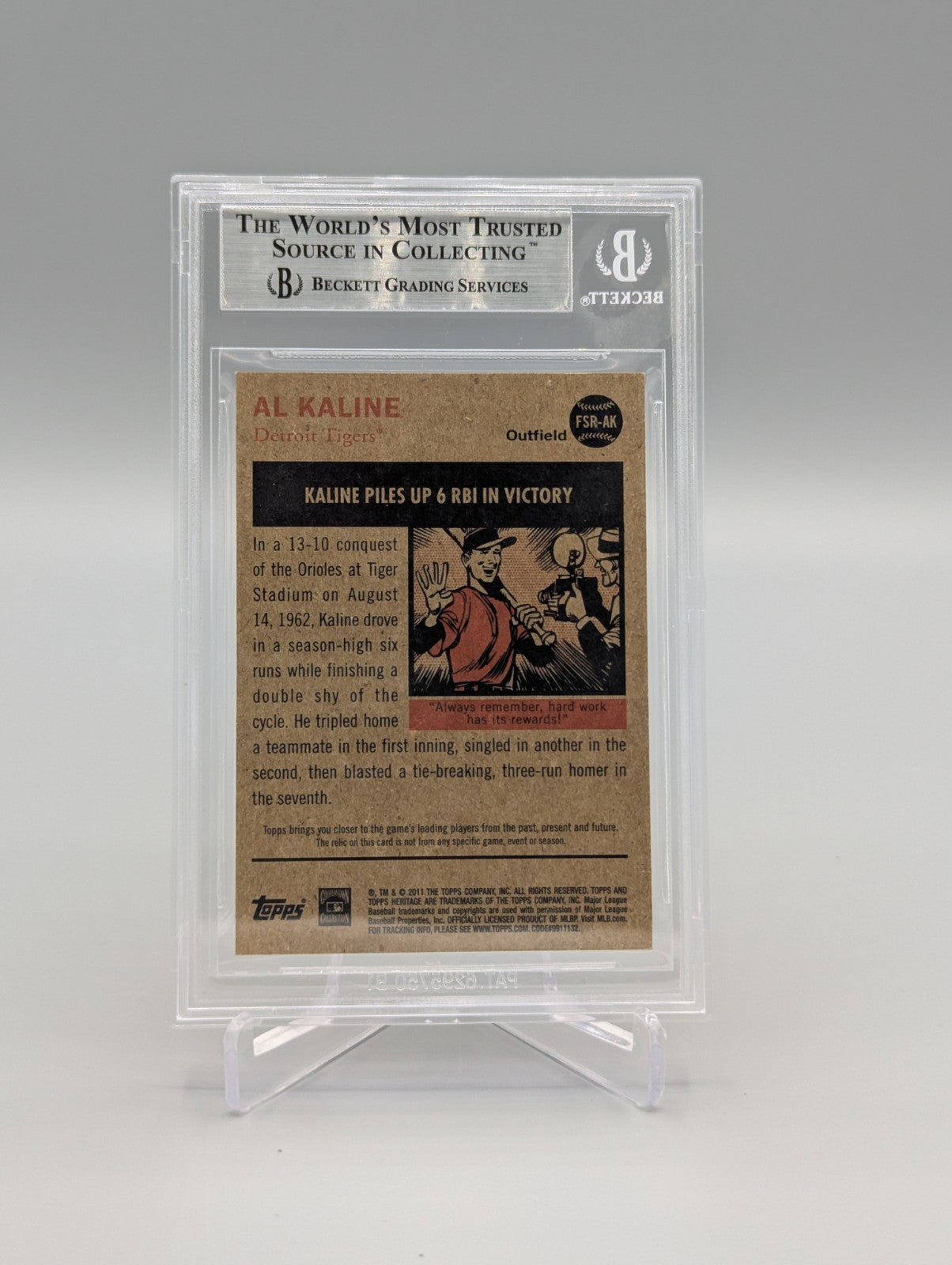 2011 Topps Heritage Flashback Stadium Relic Complete Set BGS Pop 1  (10 Cards)