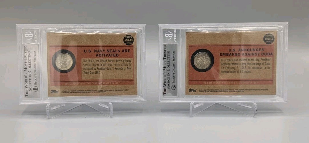 2011 Topps Heritage 62 Mint Coin Complete Set BGS Most Pop 1  (20 Cards)