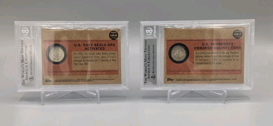 2011 Topps Heritage 62 Mint Coin Complete Set BGS Most Pop 1  (20 Cards)