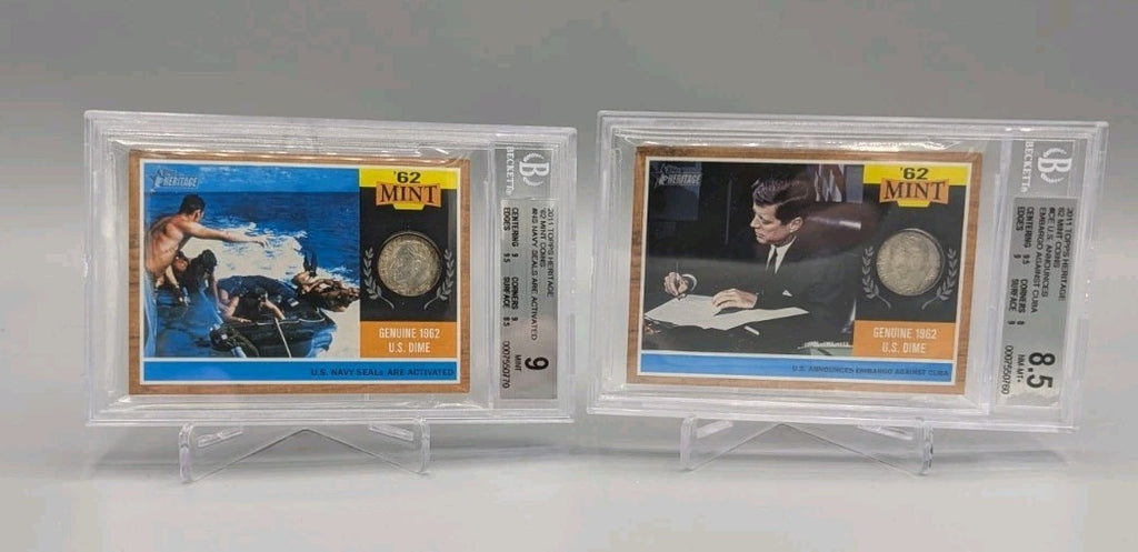 2011 Topps Heritage 62 Mint Coin Complete Set BGS Most Pop 1  (20 Cards)