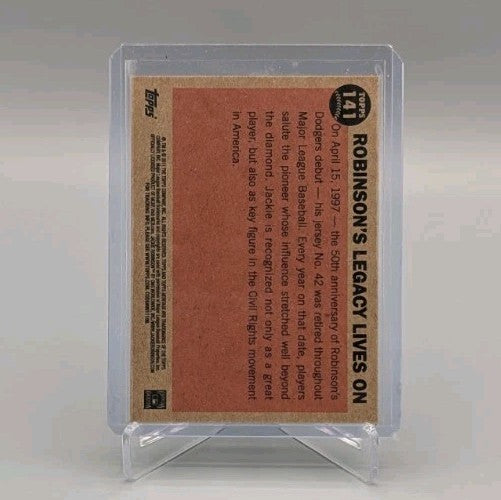 2011 Topps Heritage Jackie Robinson Special Complete Set (10 Cards) #135B-#144B