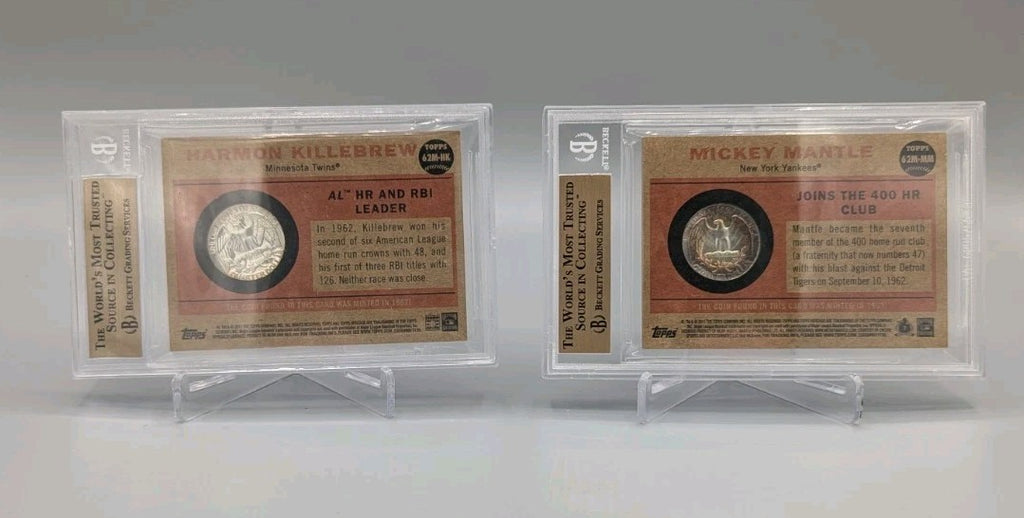 2011 Topps Heritage 62 Mint Coin Complete Set BGS Most Pop 1  (20 Cards)