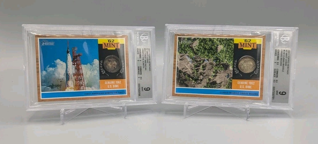 2011 Topps Heritage 62 Mint Coin Complete Set BGS Most Pop 1  (20 Cards)