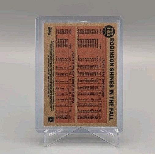 2011 Topps Heritage Jackie Robinson Special Complete Set (10 Cards) #135B-#144B