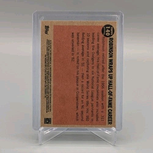 2011 Topps Heritage Jackie Robinson Special Complete Set (10 Cards) #135B-#144B