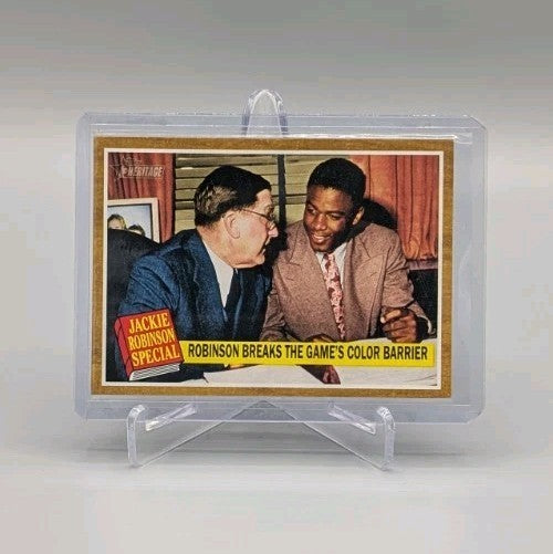 2011 Topps Heritage Jackie Robinson Special Complete Set (10 Cards) #135B-#144B