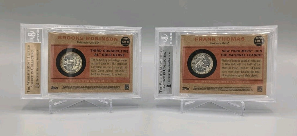 2011 Topps Heritage 62 Mint Coin Complete Set BGS Most Pop 1  (20 Cards)