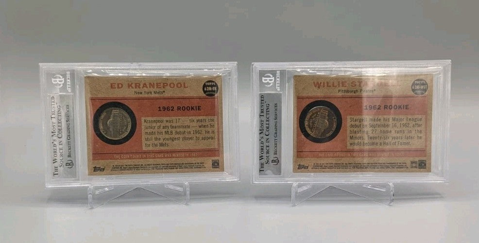 2011 Topps Heritage 62 Mint Coin Complete Set BGS Most Pop 1  (20 Cards)