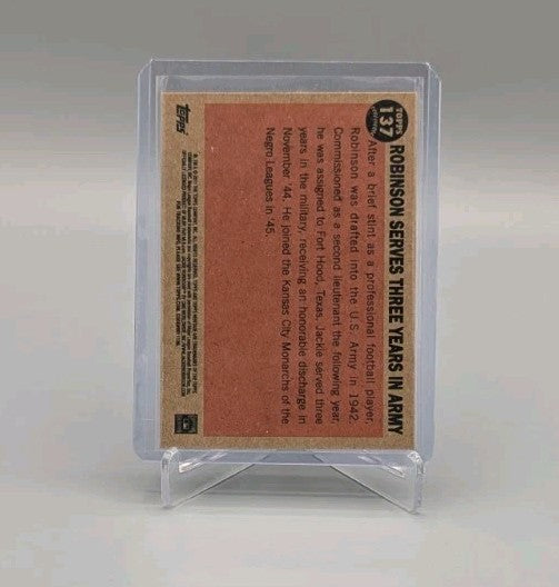 2011 Topps Heritage Jackie Robinson Special Complete Set (10 Cards) #135B-#144B