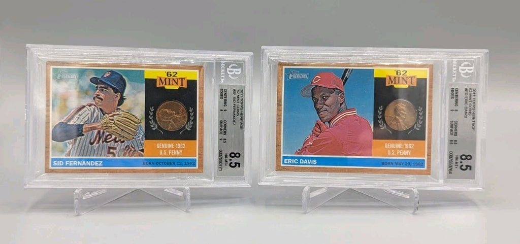 2011 Topps Heritage 62 Mint Coin Complete Set BGS Most Pop 1  (20 Cards)
