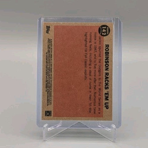 2011 Topps Heritage Jackie Robinson Special Complete Set (10 Cards) #135B-#144B