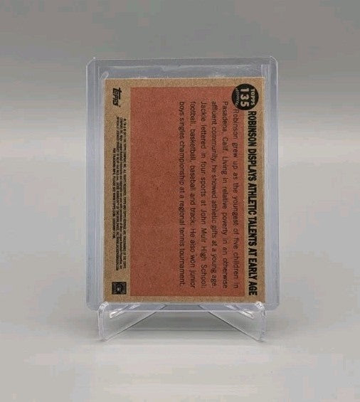 2011 Topps Heritage Jackie Robinson Special Complete Set (10 Cards) #135B-#144B