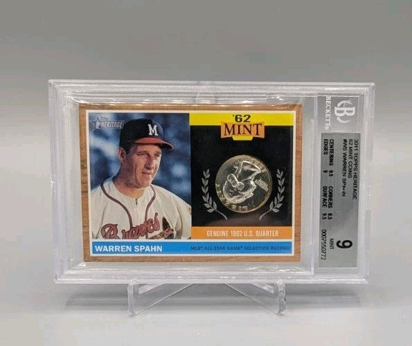 2011 Topps Heritage 62 Mint Coin Complete Set BGS Most Pop 1  (20 Cards)