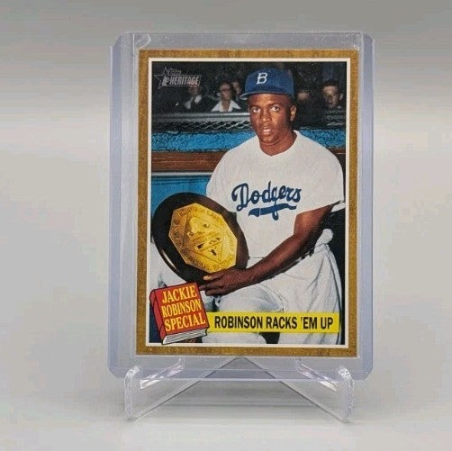 2011 Topps Heritage Jackie Robinson Special Complete Set (10 Cards) #135B-#144B