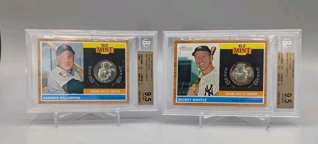 2011 Topps Heritage 62 Mint Coin Complete Set BGS Most Pop 1  (20 Cards)