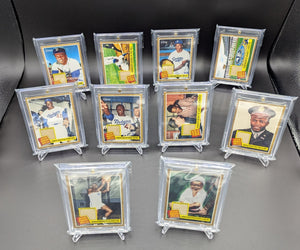 2011 Topps Heritage Jackie Robinson Special Relic Complete Set (10 Cards) #/42