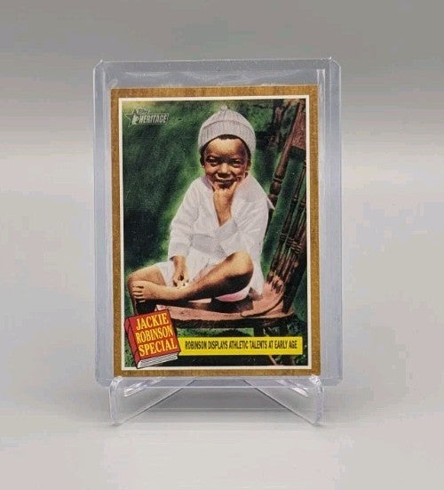 2011 Topps Heritage Jackie Robinson Special Complete Set (10 Cards) #135B-#144B
