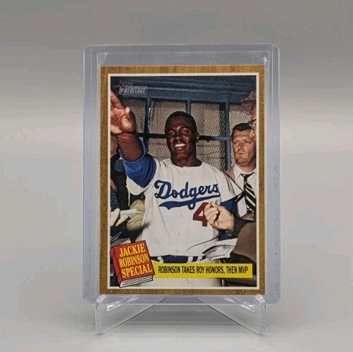2011 Topps Heritage Jackie Robinson Special Complete Set (10 Cards) #135B-#144B