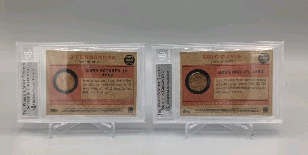 2011 Topps Heritage 62 Mint Coin Complete Set BGS Most Pop 1  (20 Cards)