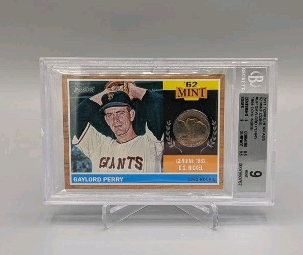 2011 Topps Heritage 62 Mint Coin Complete Set BGS Most Pop 1  (20 Cards)