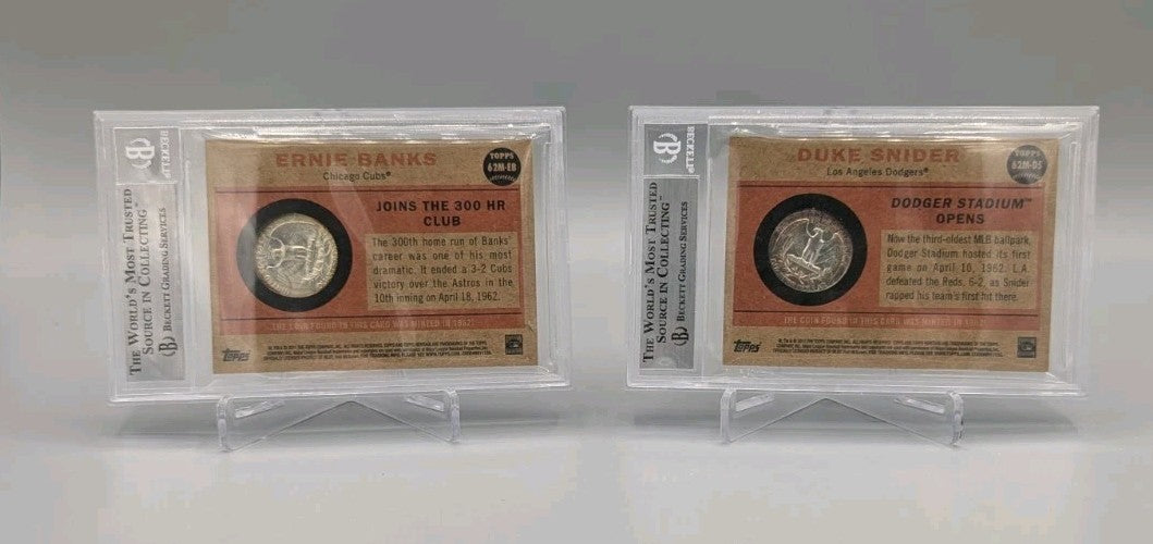 2011 Topps Heritage 62 Mint Coin Complete Set BGS Most Pop 1  (20 Cards)
