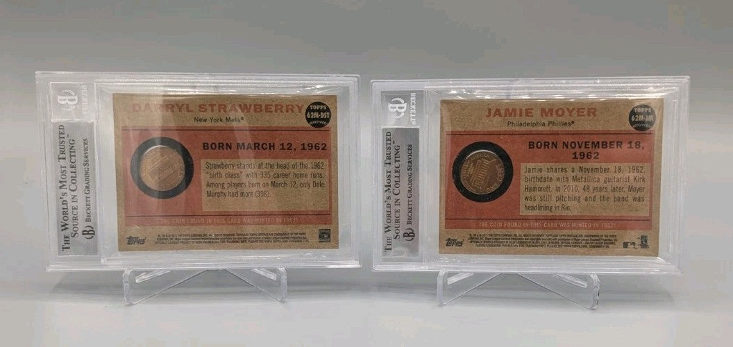 2011 Topps Heritage 62 Mint Coin Complete Set BGS Most Pop 1  (20 Cards)