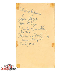 1954 Cleveland Browns Team Autographed Signed GPC NFL Champs!